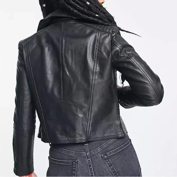 The Baddest of Them All Real Leather Jacket